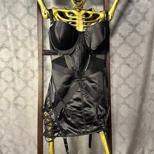 NWT Honey Birdette Black JERRY Dress